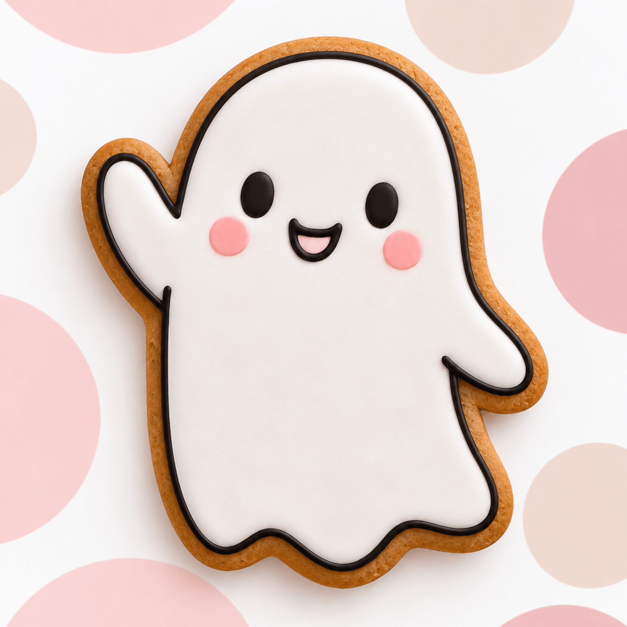 Halloweeni szellem sütikiszúró - "B"